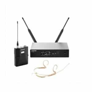 Shure QLXD14E draadloze headset microfoon